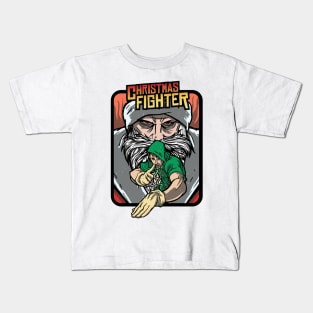 Christmas Figther Kids T-Shirt